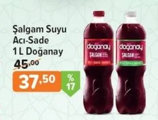 Şalgam Suyu Acı-Sade 1 L Doğanay