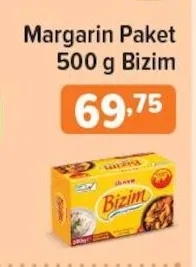Margarin Paket 500 G Bizim