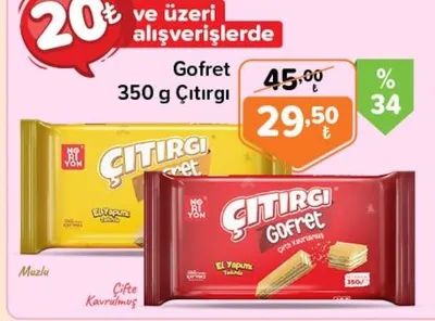 Gofret 350 G Çıtırgı