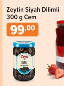 Zeytin Siyah Dilimli 300 G Cem