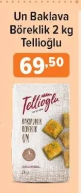 Un Baklava Böreklik 2 Kg Tellioğlu