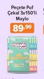 Peçete Puf Çekal 3X150'Li Maylo