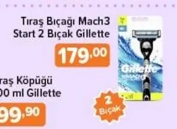 Tıraş Bıçağı Mach3 Start 2 Bıçak Gillette