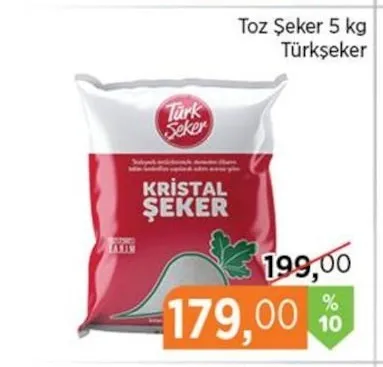 Türkşeker Toz Şeker 5 Kg