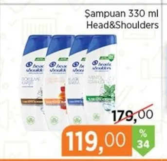 Şampuan 330 Ml Head&Shoulders