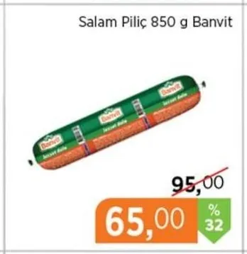 Banvit Salam Piliç 850 G