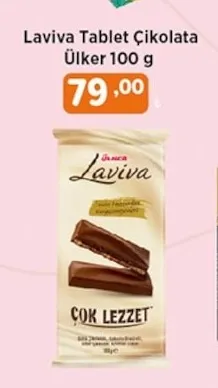 Laviva Tablet Çikolata Ülker 100 G