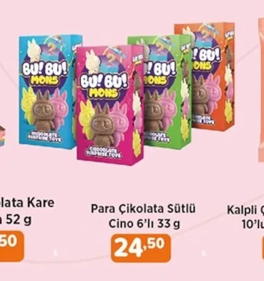 Para Çikolata Sütlü Cino 6'Lı 33 G