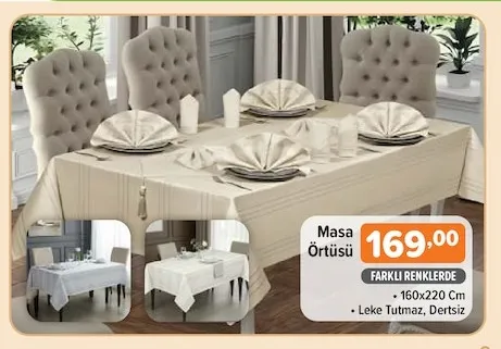 Masa Örtüsü 160X220 Cm