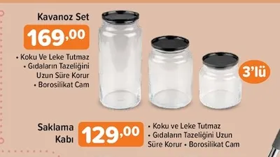 Kavanoz Set