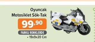 Oyuncak Motosiklet Sök-Tak