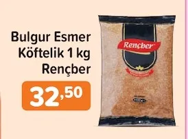 Bulgur Esmer Köftelik 1 Kg Rençber