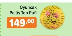 Oyuncak Pelüş Top Pufi