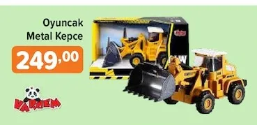 Oyuncak Metal Kepçe