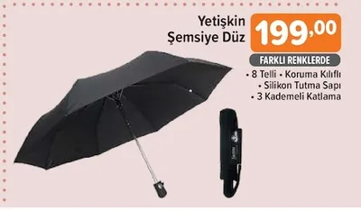 Yetişkin Şemsiye Düz