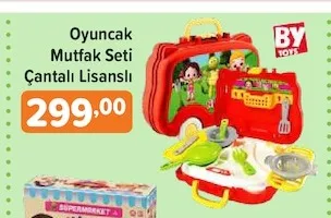 Oyuncak Mutfak Seti Çantalı Lisanslı
