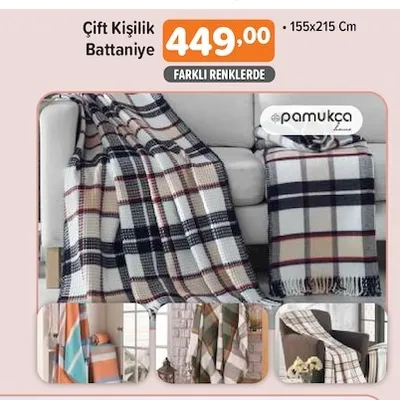 Çift Kişilik Battaniye