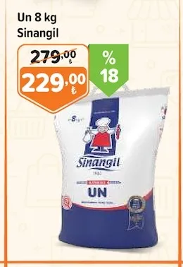 Un 8 Kg Sinangil