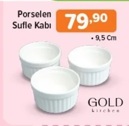Porselen Sufle Kabı