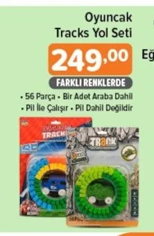 Oyuncak Tracks Yol Seti