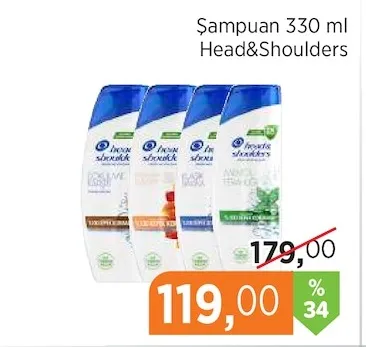 Şampuan 330 Ml Head&Shoulders