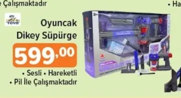 Oyuncak Dikey Süpürge