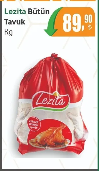 Lezita Bütün Tavuk Kg