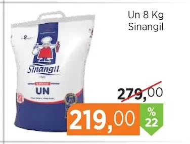 Un 8 Kg Sinangil