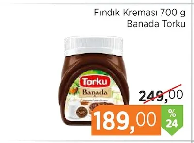 Fındık Kreması 700 G Banada Torku