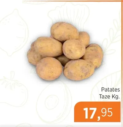 Patates Taze Kg.