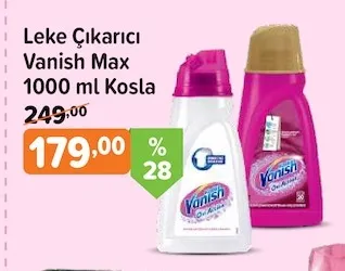 Leke Çıkarıcı Vanish Max 1000 Ml Kosla
