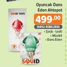 Oyuncak Dans Eden Ahtapot