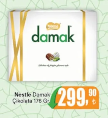 Nestle Damak Çikolata 176 Gr.