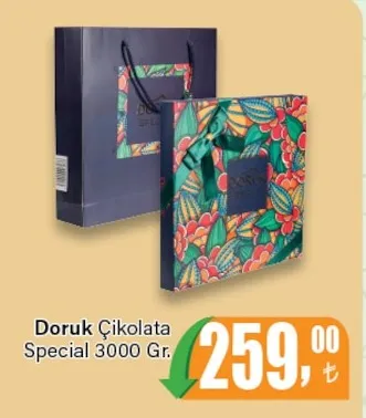 Doruk Çikolata Special 3000 Gr.