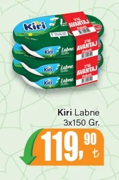 Kiri Labne 3X150 Gr.