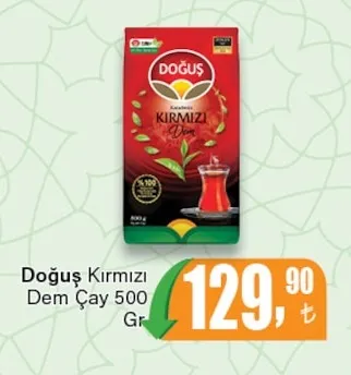 Doğuş Kırmızı Dem Çay 500 Gr
