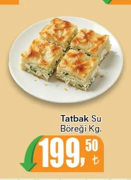 Tatbak Su Böreği Kg.