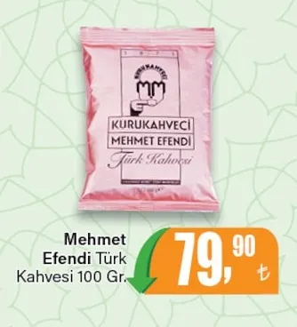 Mehmet Efendi Türk Kahvesi 100 Gr.