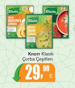 Knorr Klasik Çorba Çeşitleri