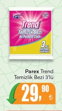 Parex Trend Temizlik Bezi 3'Lü