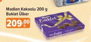 Madlen Kakaolu 200 G Buklet Ülker
