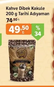 Kahve Dibek Kakule 200 G Tarihi Adıyaman