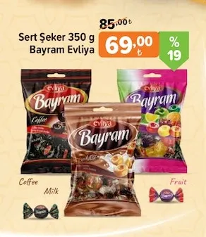 Sert Şeker 350 G Bayram Evliya