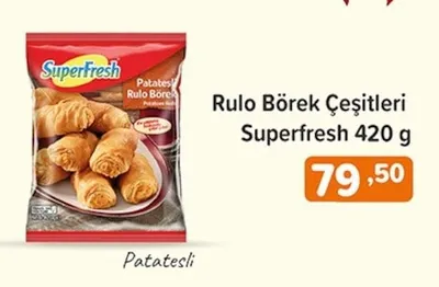 Rulo Börek Çeşitleri Superfresh 420 G