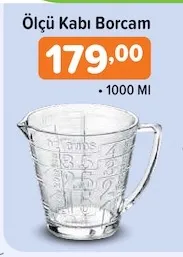 Ölçü Kabı Borcam