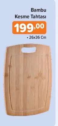 Bambu Kesme Tahtası