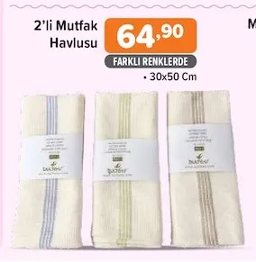 2'Li Mutfak Havlusu