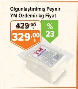 Olgunlaştırılmış Peynir Ym Özdemir Kg Fiyat