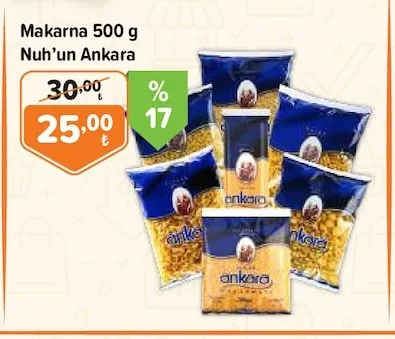 Makarna 500 G Nuh'Un Ankara