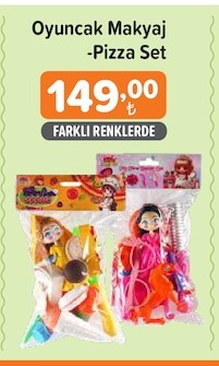 Oyuncak Makyaj -Pizza Set